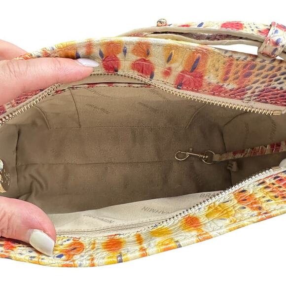 BRAHMIN Melbourne Leather  Hillary Crossbody In Celebrate - Picture 15 of 16